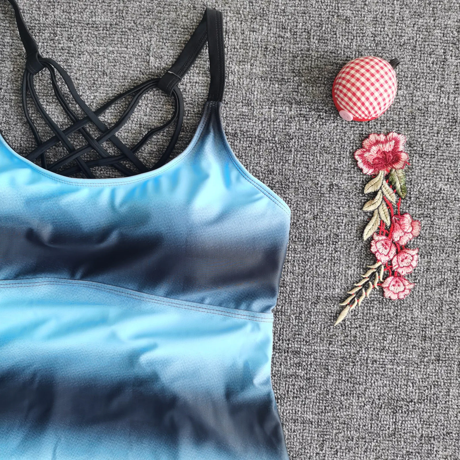 

Tankini 2021 Two Piece Plus Size Swimsuit Women With Shorts High Waist Swimwear Female Bathing Suit Mayo Beach Bathers Maios L5