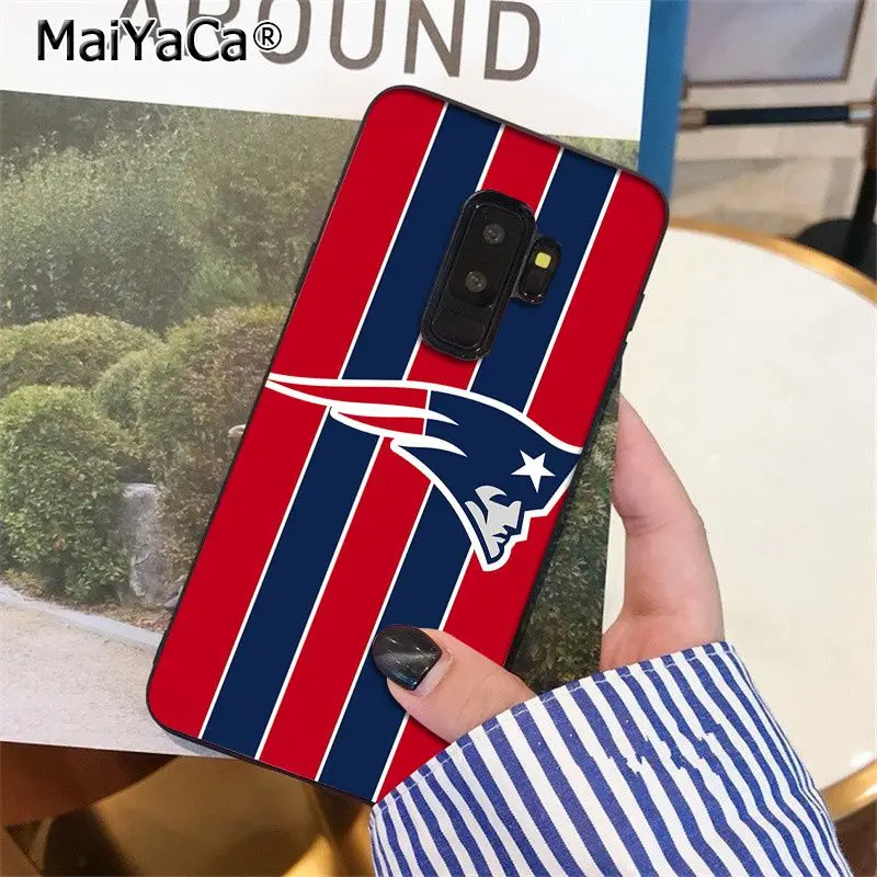 MaiYaCa New England Patriots покупателей высокое качество чехол для телефона для samsung S9 S9 плюс S5 S6 S6edge S6plus S7 S7edge S8 S8plus - Цвет: A3