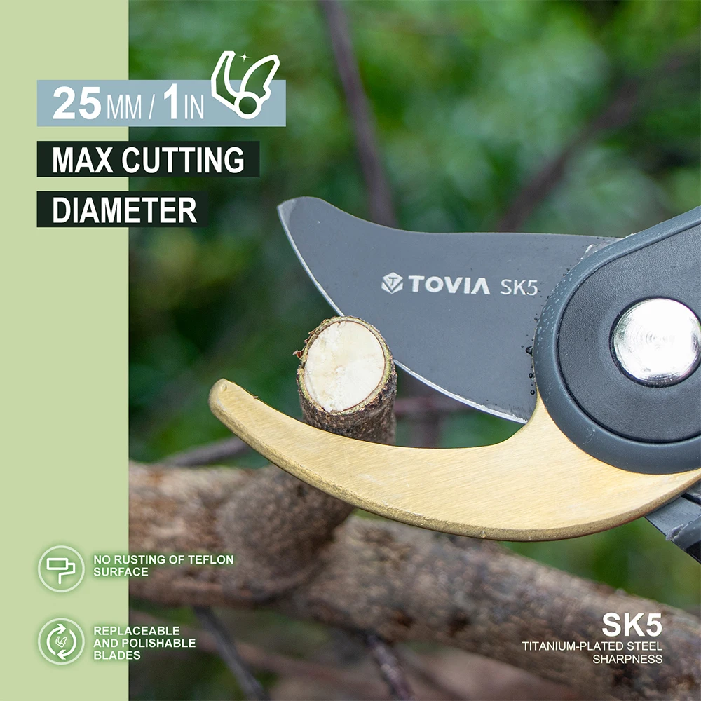 Cut 25mm Pruning Shears Bonsai Scissors Branches Garden Plant Trim Pruner Secateur Fruit Clipper Tree | Инструменты