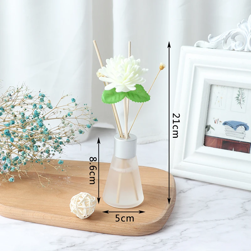 Стеклянные флаконы объемом 50 мл палочки с диффузором освежители воздуха эфирным