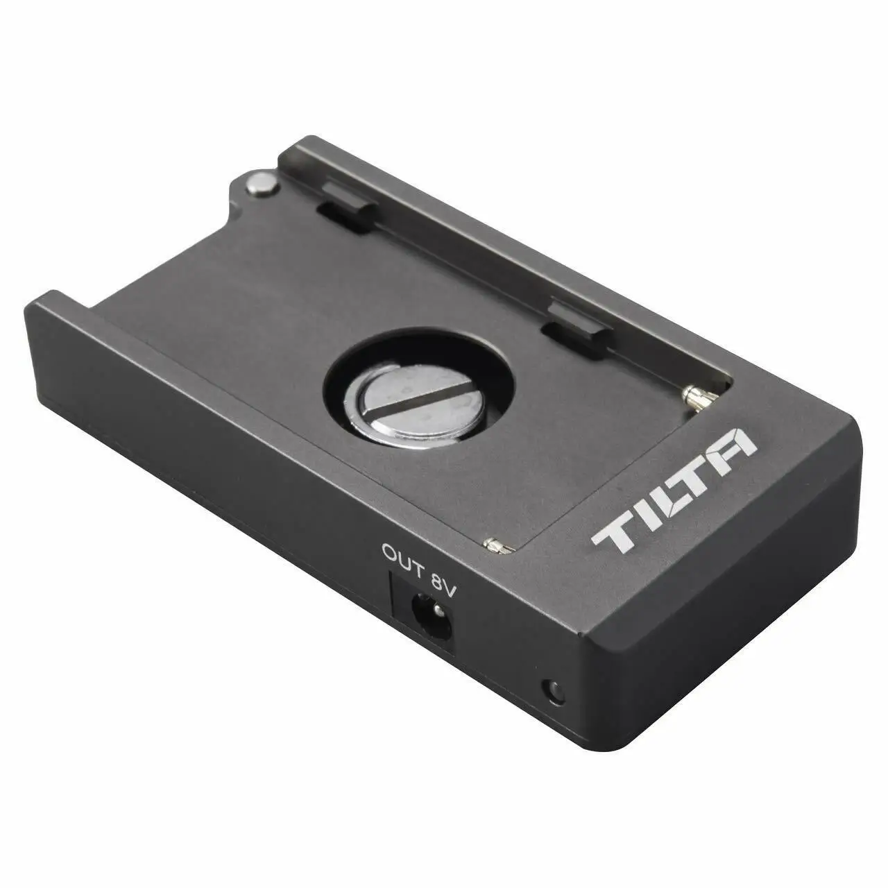 

Tilta TA-BTP-F970-G F970 Battery Plate/Tilta 5.5/2.5mm DC Male Power Cable for BMPCC4K – Tilta Gray and Free Shipping