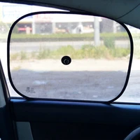 universal front rear window sun shade suction cup sun protection wear resistant mesh side window sunshade car accessories