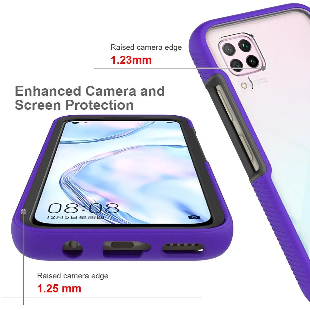 

2 In 1 360 Heavy Phone Case For Huawei Honor P Smart Z Nova 20 9X 5T 2020 P40 P30 Lite 4G E Y7P Y7 Y6 Y9 Prime 2019 Back Cover