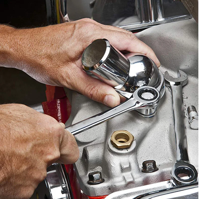 Набор гаечных ключей с трещоткой профессиональный высококачественный