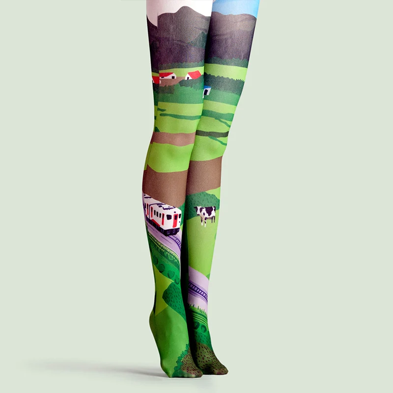 2019 распродажа полиэфирные чулки без прорези ажурные женские колготки модные