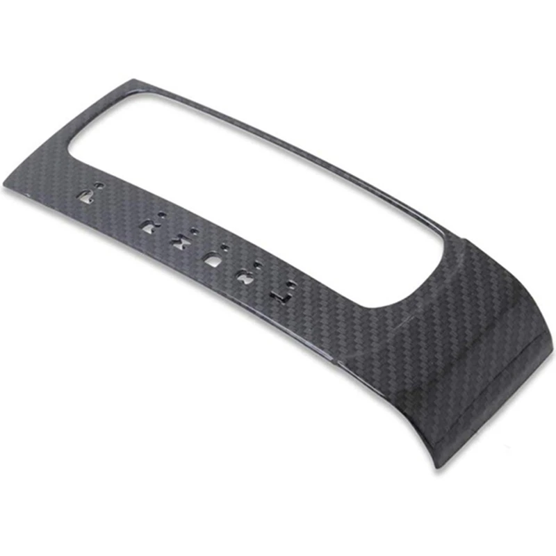 

Central Control Gear Shift Panel Trim ABS Carbon Fiber Style Interior Decoration Accessories for Honda Civic 2019-