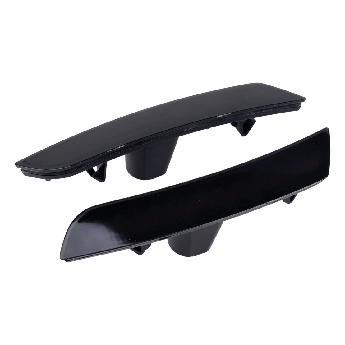 ABS 2 шт Янтарный передний Копченый янтарь светодиодный боковой габаритный фонарь