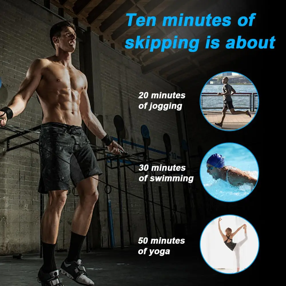 Профессиональная скакалка для ММА скоростная тренировок кроссфит с сумкой