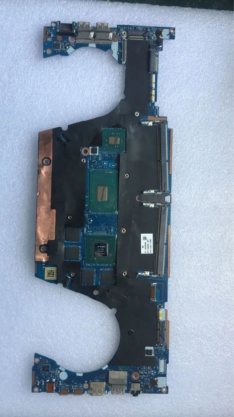 

KEFU For HP ZBOOK15 G3 G3 APW5U LA-C401P Laptop Motherboard 840932-601 840932-001CPU I7 6820HQ N16P-Q1-A2 4G 100% Test OK