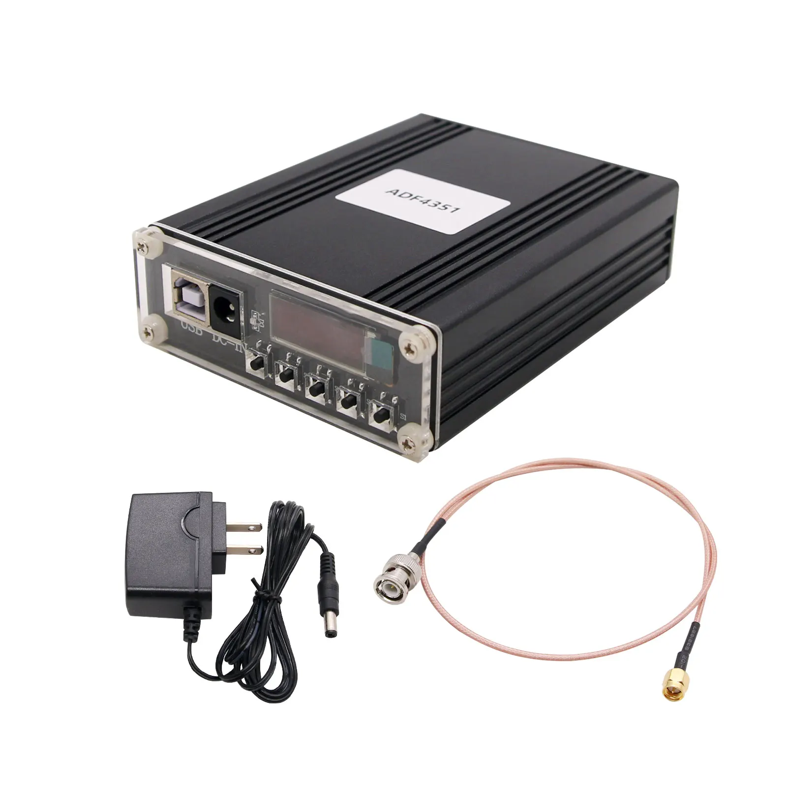 

35MHZ-4.4GHZ ADF4351 RF Signal Generator RF Frequency Generator Frequency Source with OLED Display