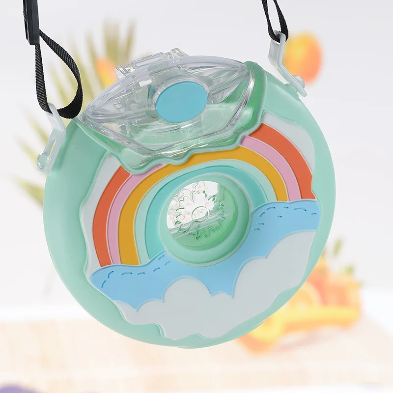 Милые Пончики OAPE с радужной чашкой для воды детский чайник соломенной бутылочкой