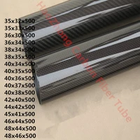 500mm 3k carbon fiber tubepipe 35mm 36mm 38mm 40mm 42mm 44mm 45mm 46mm 48mm roll wrapped light weight high strength