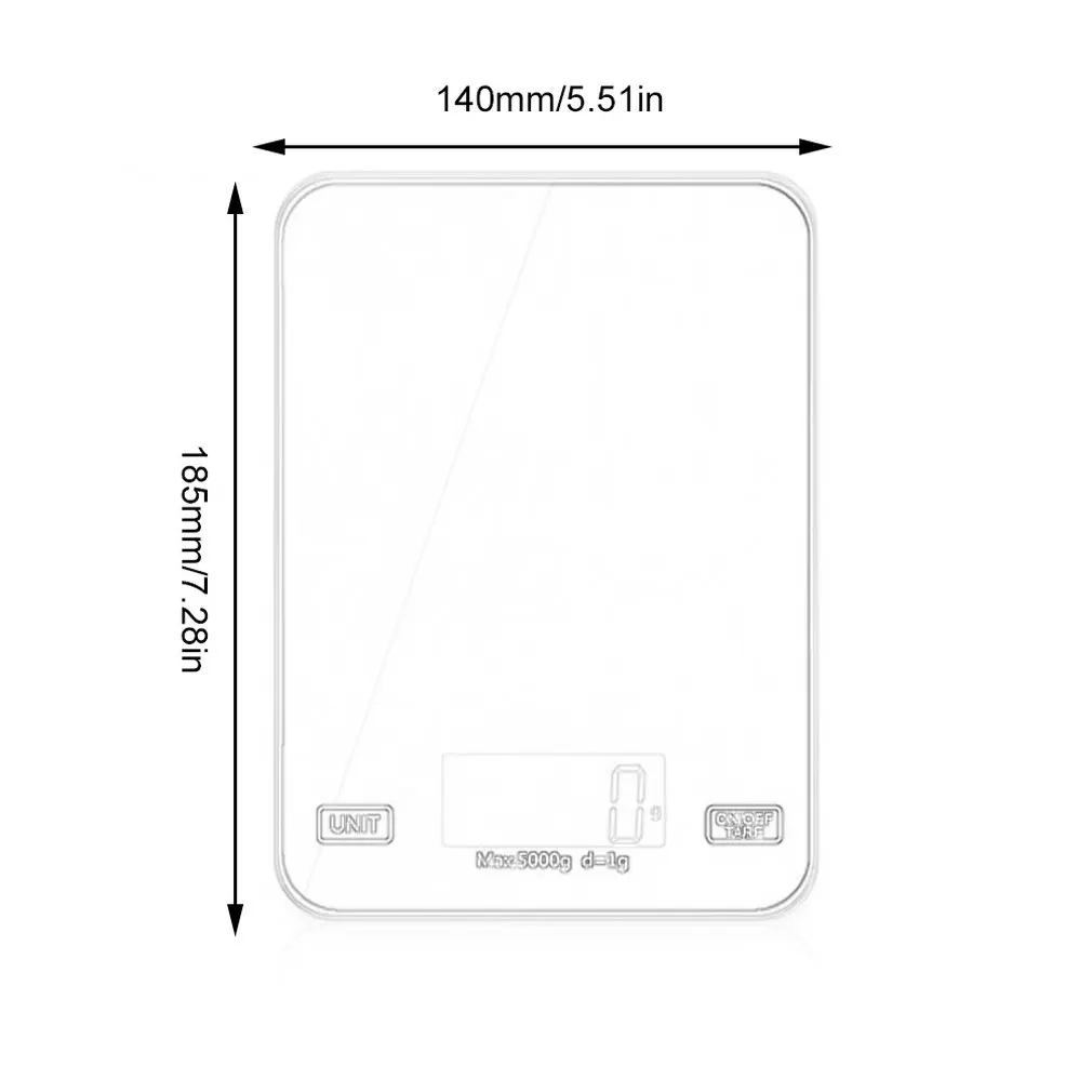 Кухонные весы для выпечки мини компактные 5 кг/1 г кухонные электронные домашние