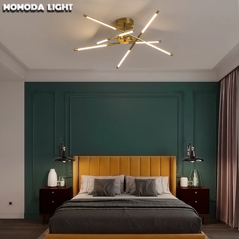 Светодиодный потолочный светильник MOMODA роскошные декоративные светодиодные