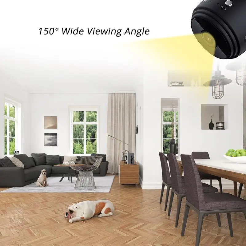 4 шт./лот мини камера Wi Fi HD 1080P Камера видеонаблюдения для помещений Встроенный