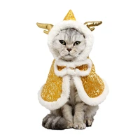 chinese cartoon cat clothes christmas lovely apparel sphynx cat clothes pet outfits vestiti per gatti pet accessories yy50ct