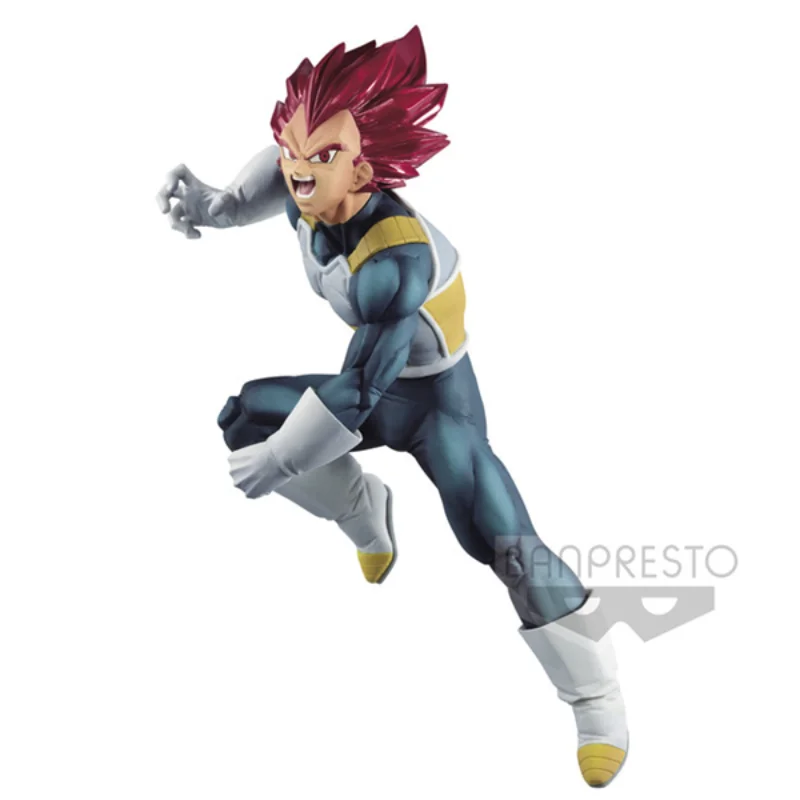 

BANDAI Banpresto Original Genuine Japanese Anime Dragon Ball Super Blood of Saiyans Figure SSGSS God Vegeta Model