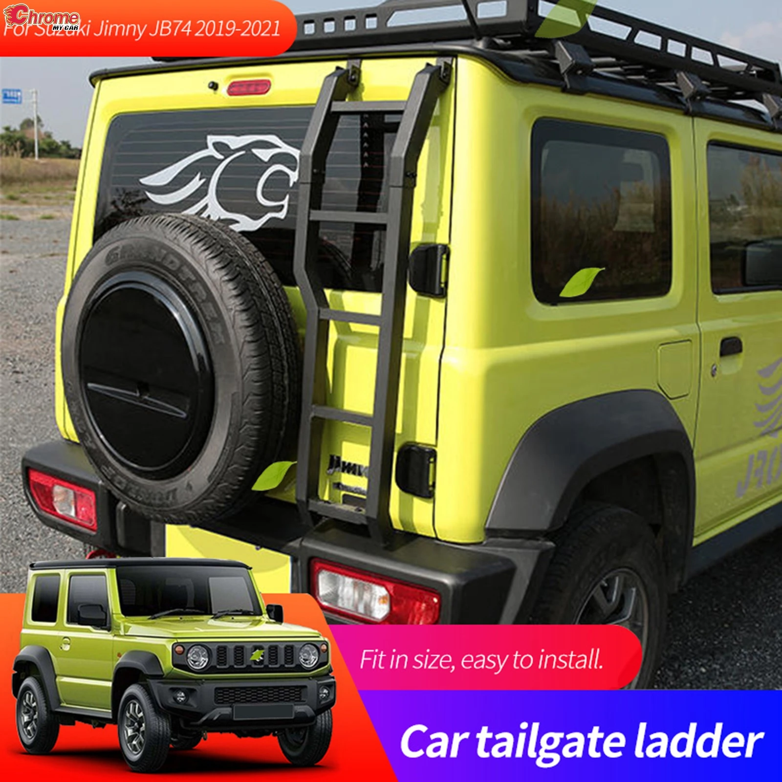 Автомобильные аксессуары задняя дверь лестница багажник защитные рамы для