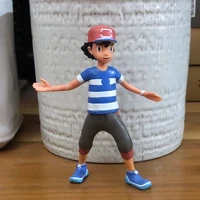 pokemon ash ketchum piakchu action figure movie tv pvc model toy finished goods collect ornaments