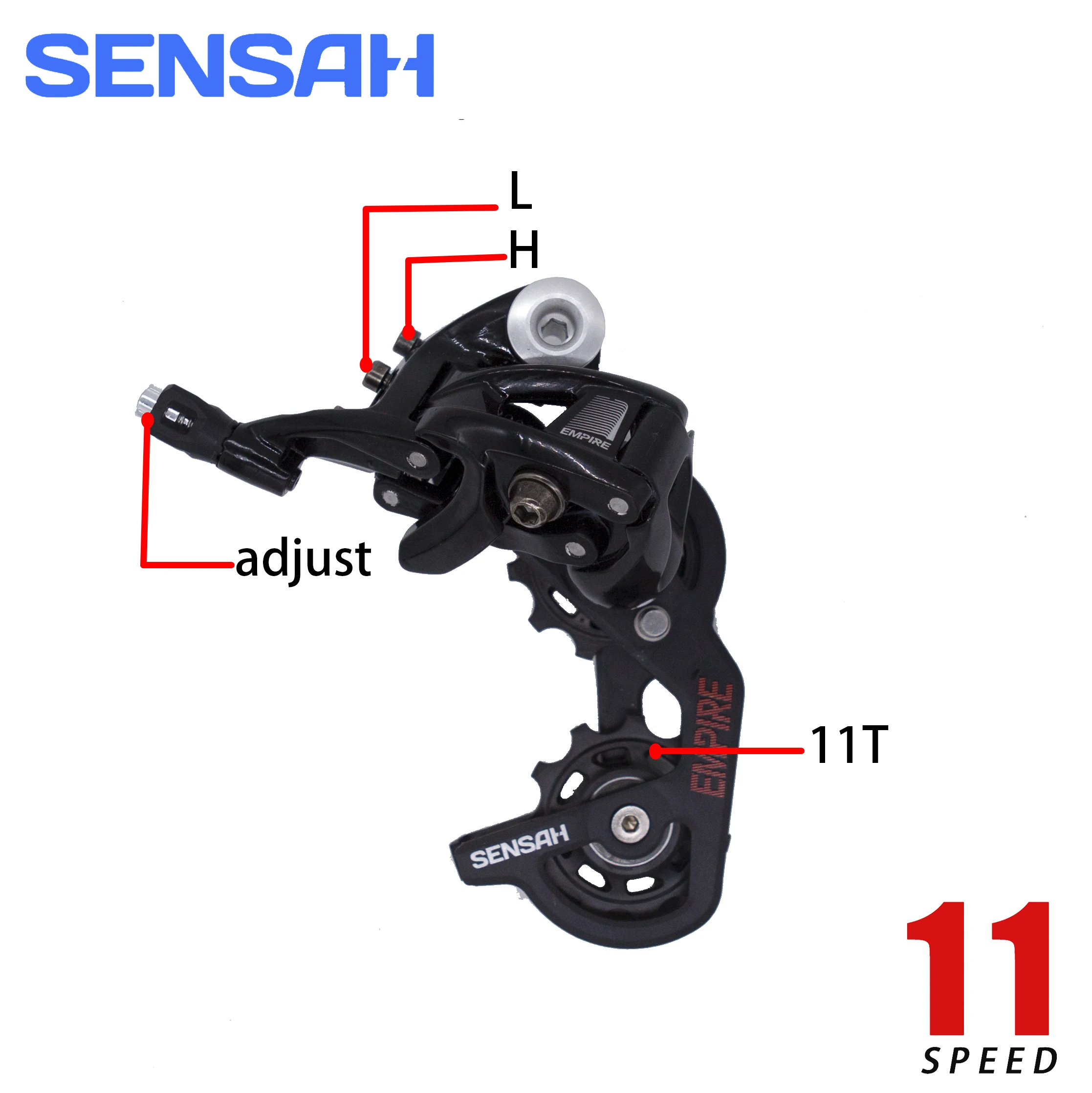 SENSAH EMPIRE 2x11 Speed 22s Road Groupset переключатель передач + задние переключатели передние