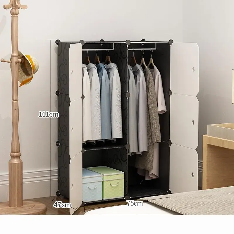 MODEL B Для спальни Penderie Meuble Range Armario De Almacenamiento Armadio Guardaroba Mueble Closet Guarda Roupa шкаф для одежды - Цвет: MODEL B