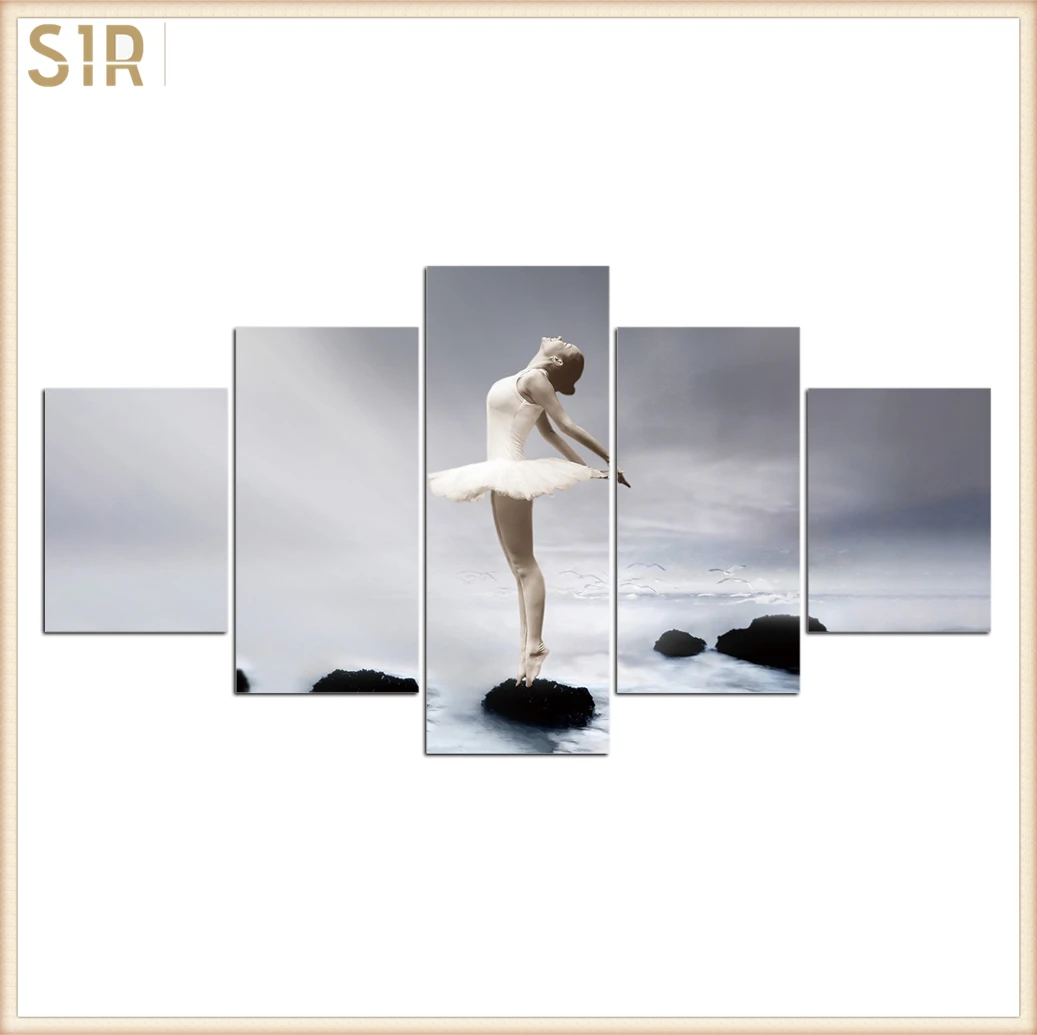 

Dancer Ballet Dance The Five - Part Poster Art Decoration Posters Aesthetic Wall Art Canvas Painting Motivational Poster