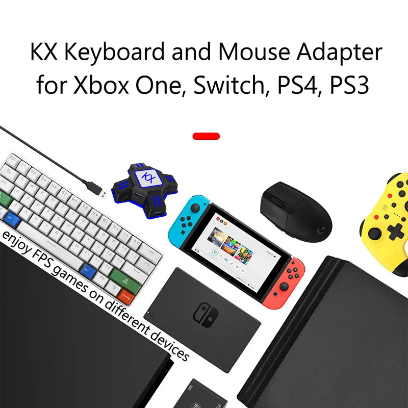 Контроллер для клавиатуры PS4 конвертер PS3 Xbox One Nintendo Switch FPS игровые аксессуары