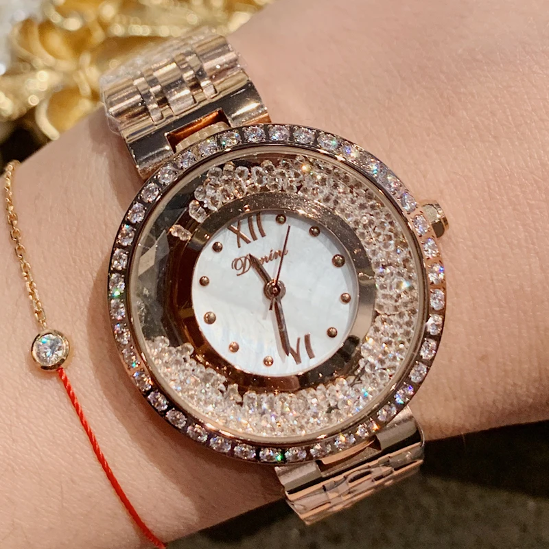 Часы наручные женские повседневные роскошные модные с браслетом|Женские