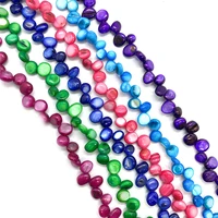 natural freshwater shell beads irregular shaped shell loose beads diy jewelry necklace bracelet making color bead jewelry