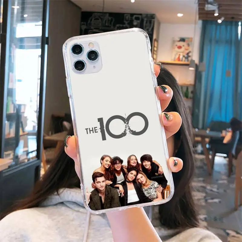

The 100 Lexa TV Show Phone Case Transparent for iPhone 6 7 8 11 12 s mini pro X XS XR MAX Plus cover funda shell