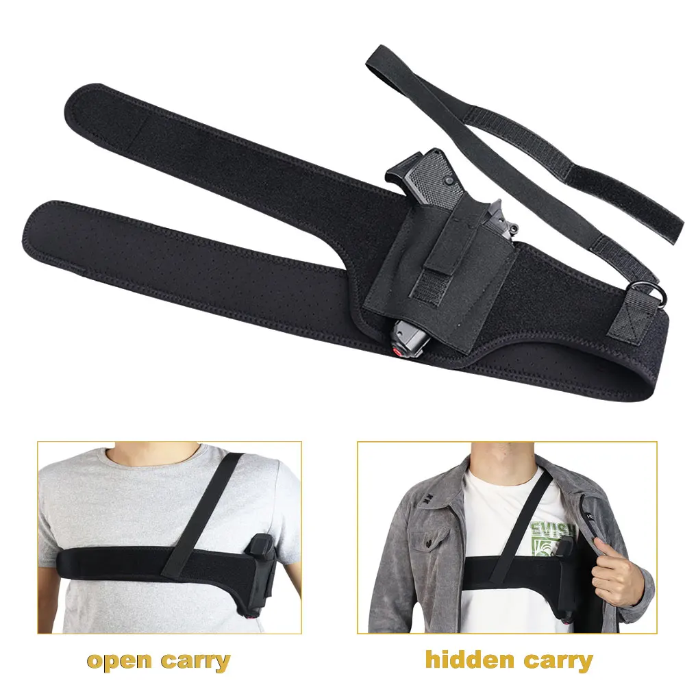 Универсальная тактическая пистолет кобура Скрытый подмышек плечевой ремень