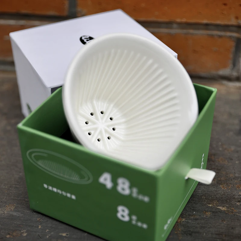 LILI-gotero de caf&eacute; de cer&aacute;mica, 2-4 tazas, filtro de caf&eacute;, taza de goteo manual, filtros reutilizables m&aacute;s delicados-3