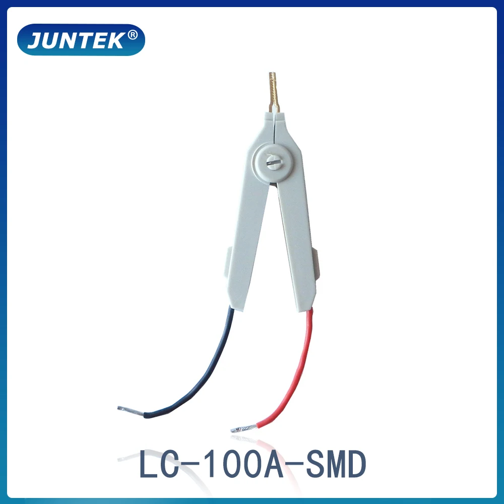 JUNTEK LC 100A SMD тест компонентов ing Chip конденсатор тестовый зажим Кельвин|Фарадаметры|
