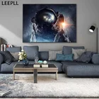Космос астронавт стена художественные плакаты и принты космическая планета Картина на холсте скандинавские настенные картины для украшения гостиной