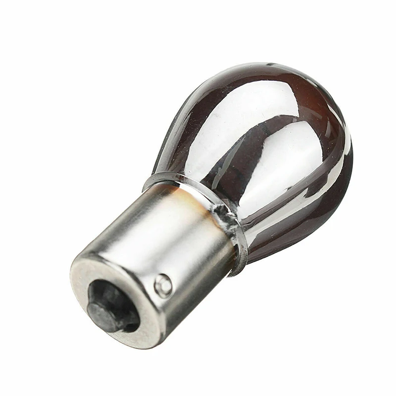 581 PY21W S25 BAU15s серебристый/Хромированный Янтарный стеклянный 12V21W Автомобильный