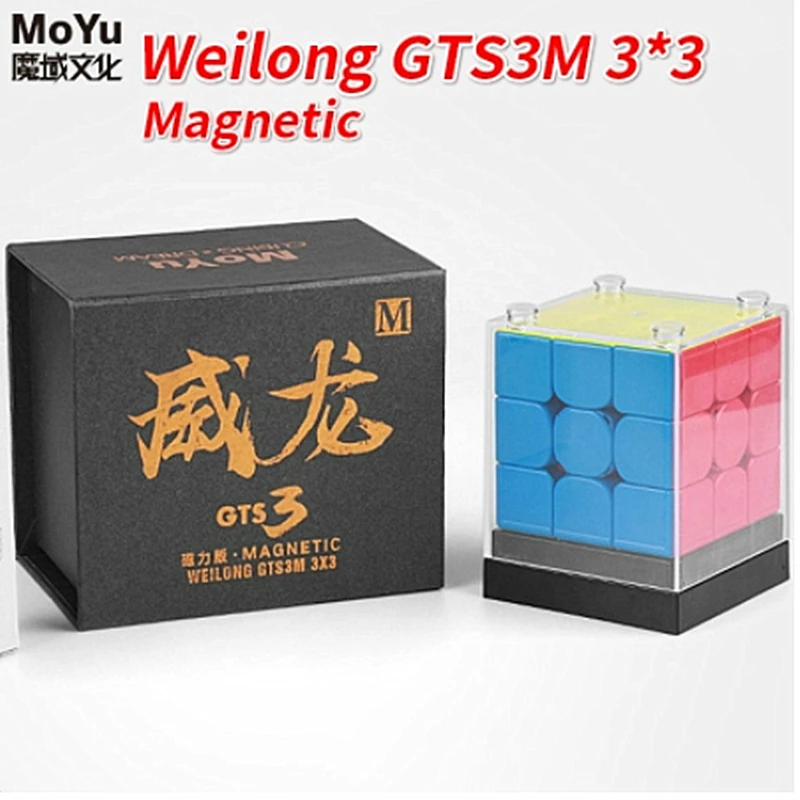 MoYu Weilong GTS3 M Магнитный 3x3x3 магический скоростной кубик GTS 3 головоломка 3x3 Кубик