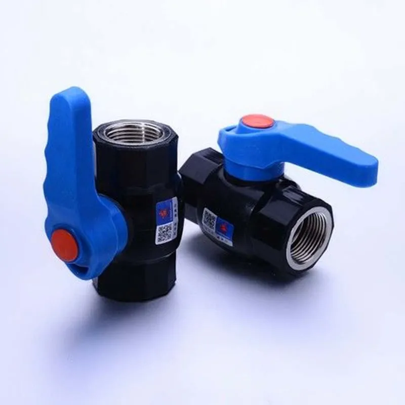 

PE Steel Core Double Inner Filament Ball Valve PE Valve 4'''6'' 1 Inch Accessories Resistant Rust and Corrosion Drinking Water
