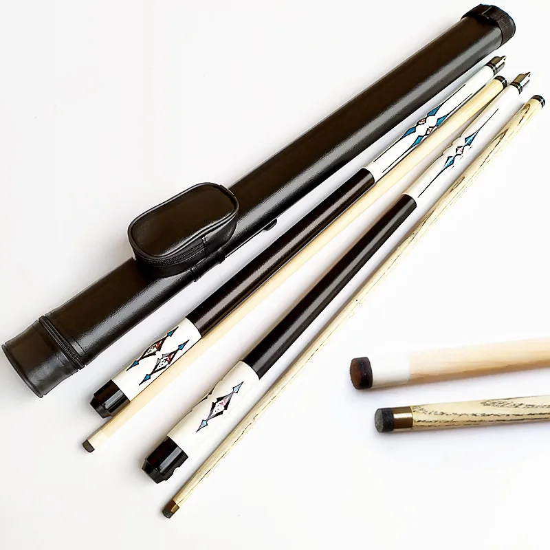 13mm 58 Inch Billiards Snooker Maple Pool Cue Stick With Cue Tip For Nine-ball Ball Come With Extension