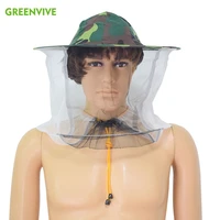 beekeeping camouflage hat mosquito bee insect net veil hat face head neck wrap protector beekeeping tools