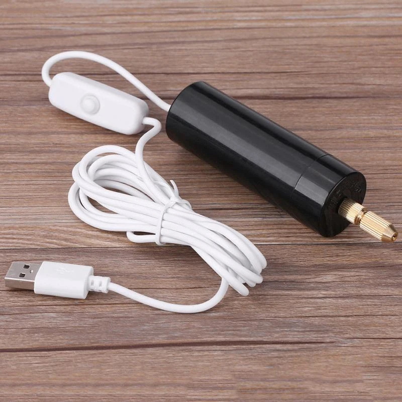 Электрическая ручная дрель гаечный ключ 5 В ручной двигатель отверстие