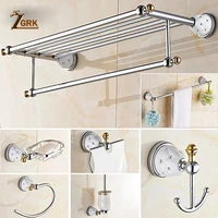 Bathroom Accessories Set Chrome Finish Diamond Toilet Paper Holder Towel Bar Bath Hardware Set Bathroom Decoration Accessories