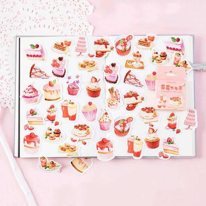 46Pcs 45/46 шт человека туристические наклейки Kawaii Бумага клей наклейки для скрапбукинга украшения дома дневник Diy Печать этикетки Стикеры - Цвет: 46Pcs
