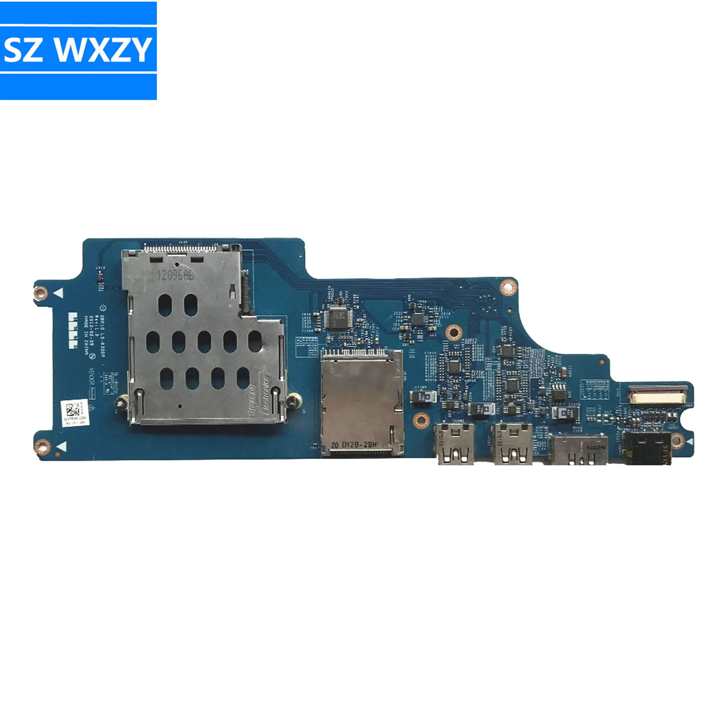 Оригинальный Для Dell Alienware M18x R2 USB порт HDMI PCMCIA Card Reader доска QBR10 LS 832DP YYFHR 0YYFHR 100%