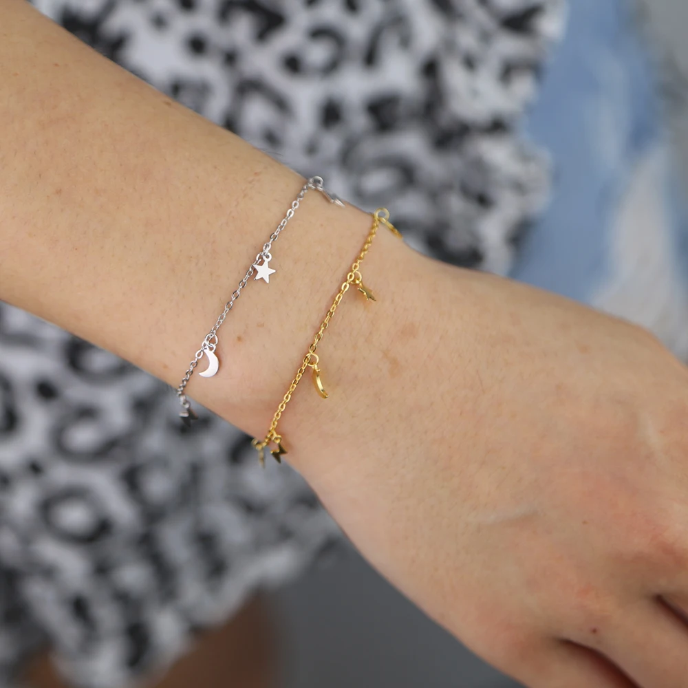 Новинка Настоящее серебро 925 пробы многошарма браслет цепочка для женщин женское