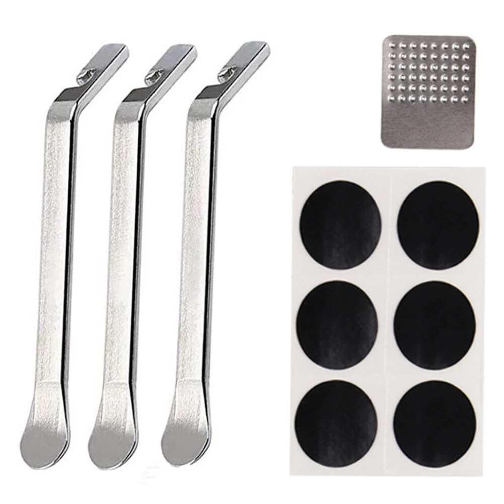

Bicycle Tire Lever MTB Bike Link Chain Pry Bar Puncture Patches Repair Tool Kits Cycling Accessories 113x30x5mm