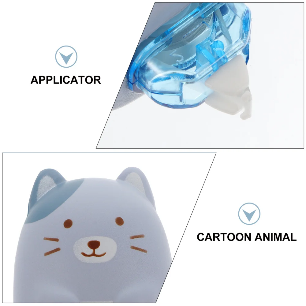 

1pc Student Amendment Tape Correction Tape Animal Shape Tape Student Stationery