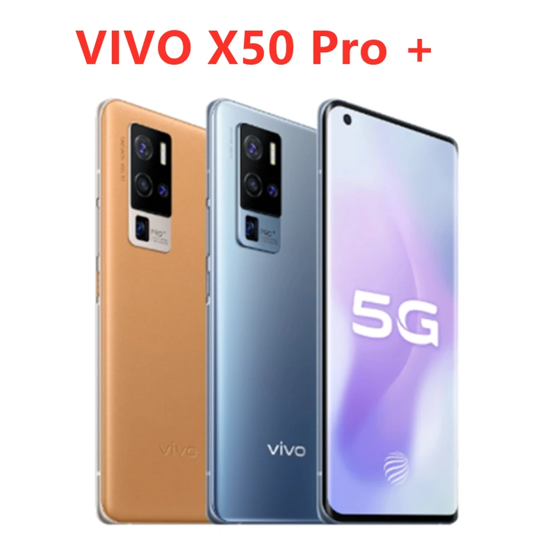 Фото Оригинальный VIVO X50 Pro Plus + 12 Гб 256 5G смартфон 60X зум 6 56 дюймов 120 Гц активно-матричные