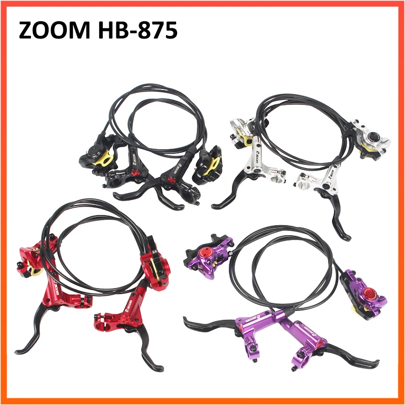 Zoom HB875 MTB велосипед гидравлический тормоз левый передний правый задний комплект