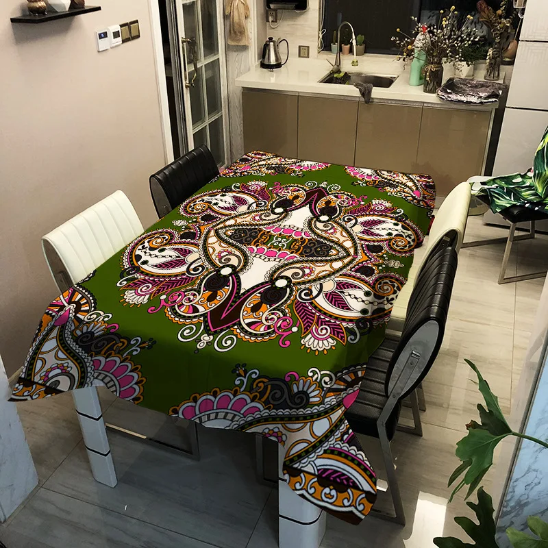 Бирманский стиль скатерти микроволновая печь пылезащитный коврик покрытие