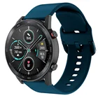 Ремешок силиконовый для часов Honor magic Watch 2 42 мм 46 мм, браслет для Huawei watch GT 2, 20 мм 22 мм